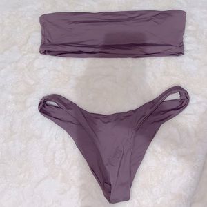 PURPLE BIKINI SET